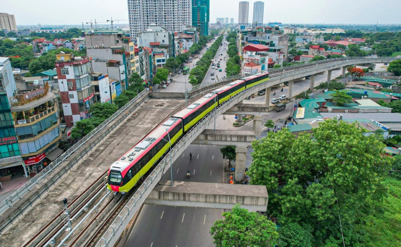 Hà Nội 'chốt' phương án tuyến metro số 5 Văn Cao - Hòa Lạc