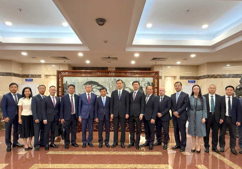 Khai mạc Phiên họp đầu tiên Ủy ban liên hợp hợp tác đường sắt Việt - Trung tại Bắc Kinh