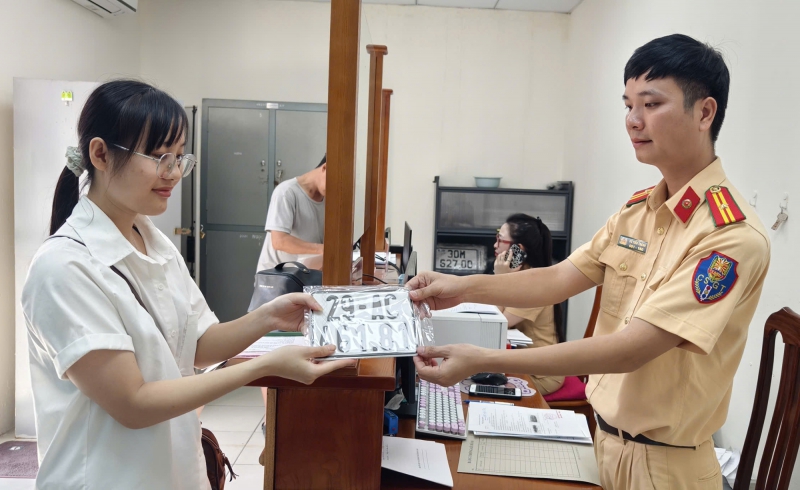 Nhiều lợi ích từ việc đăng ký xe “phi địa giới”