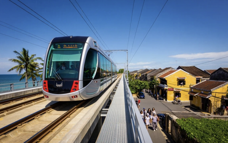 Thaco sẽ sản xuất đầu máy toa xe tàu điện đô thị, tàu cao tốc