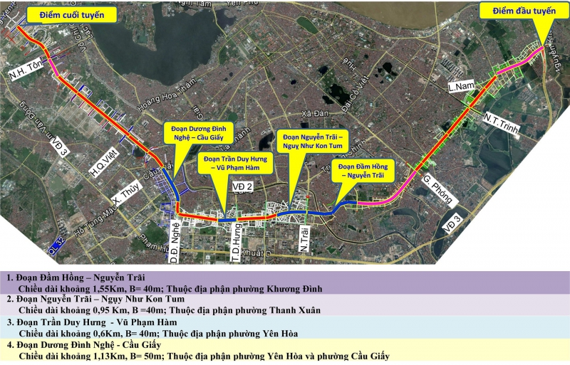 Hà Nội: Ô tô có thể lưu thông hai chiều trên đường La Thành từ hôm nay 31/3