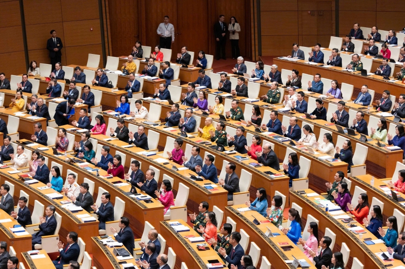 Quốc hội bắt đầu bầu Chủ tịch Quốc hội