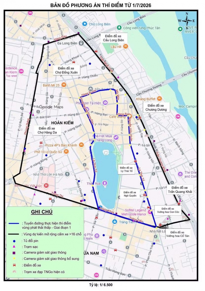 Từ 1/7, Hà Nội triển khai vùng phát thải thấp: Người dân gửi xe ở đâu?