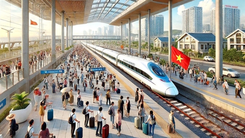 'Nhà ga đường sắt tốc độ cao Bắc Nam sẽ như thành phố nhỏ'
