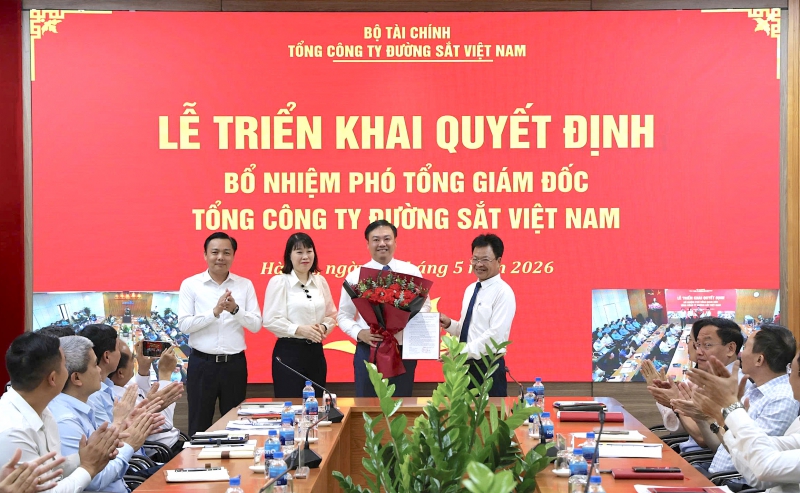 Ông Cầm Anh Tuấn được bổ nhiệm giữ chức Phó tổng giám đốc VNR