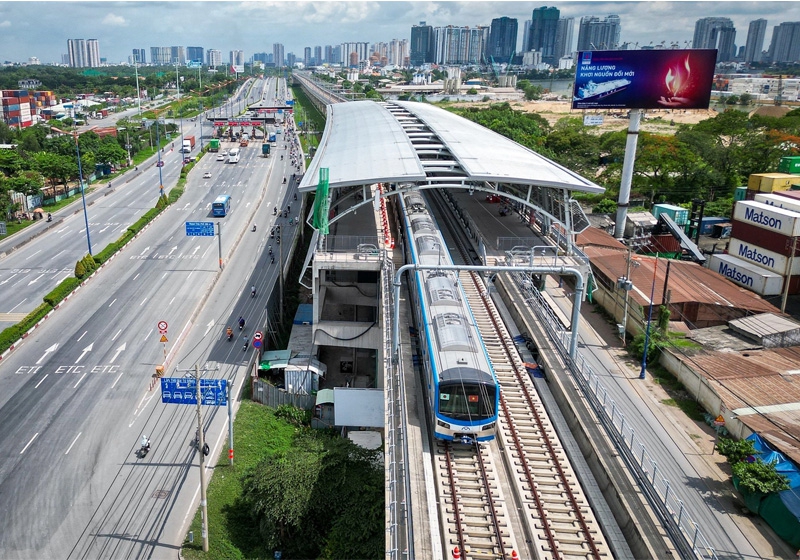 Hai tuyến đường sắt đô thị mở trục kết nối Đồng Nai, TP.HCM và sân bay Long Thành