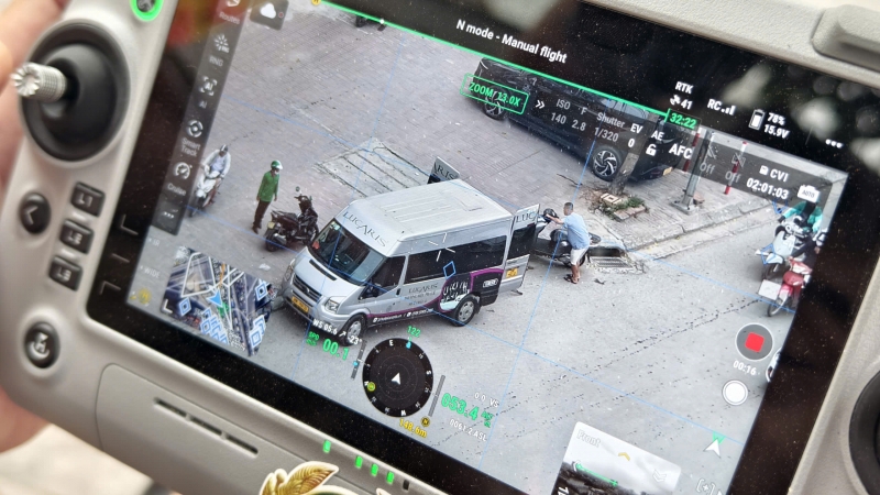 UAV chuyên dụng giúp CSGT 