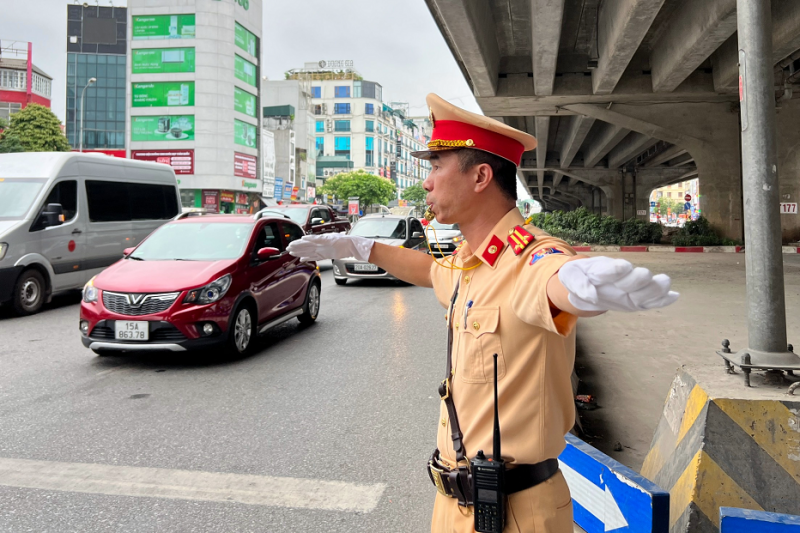 Hà Nội hướng dẫn phân luồng giao thông dịp Quốc khánh 2/9